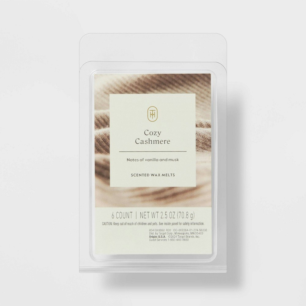 Threshold Cozy Cashmere Wax Melts 6-Pack: $2 Threshold Cozy Cashmere Wax Melts 6-Pack: $2