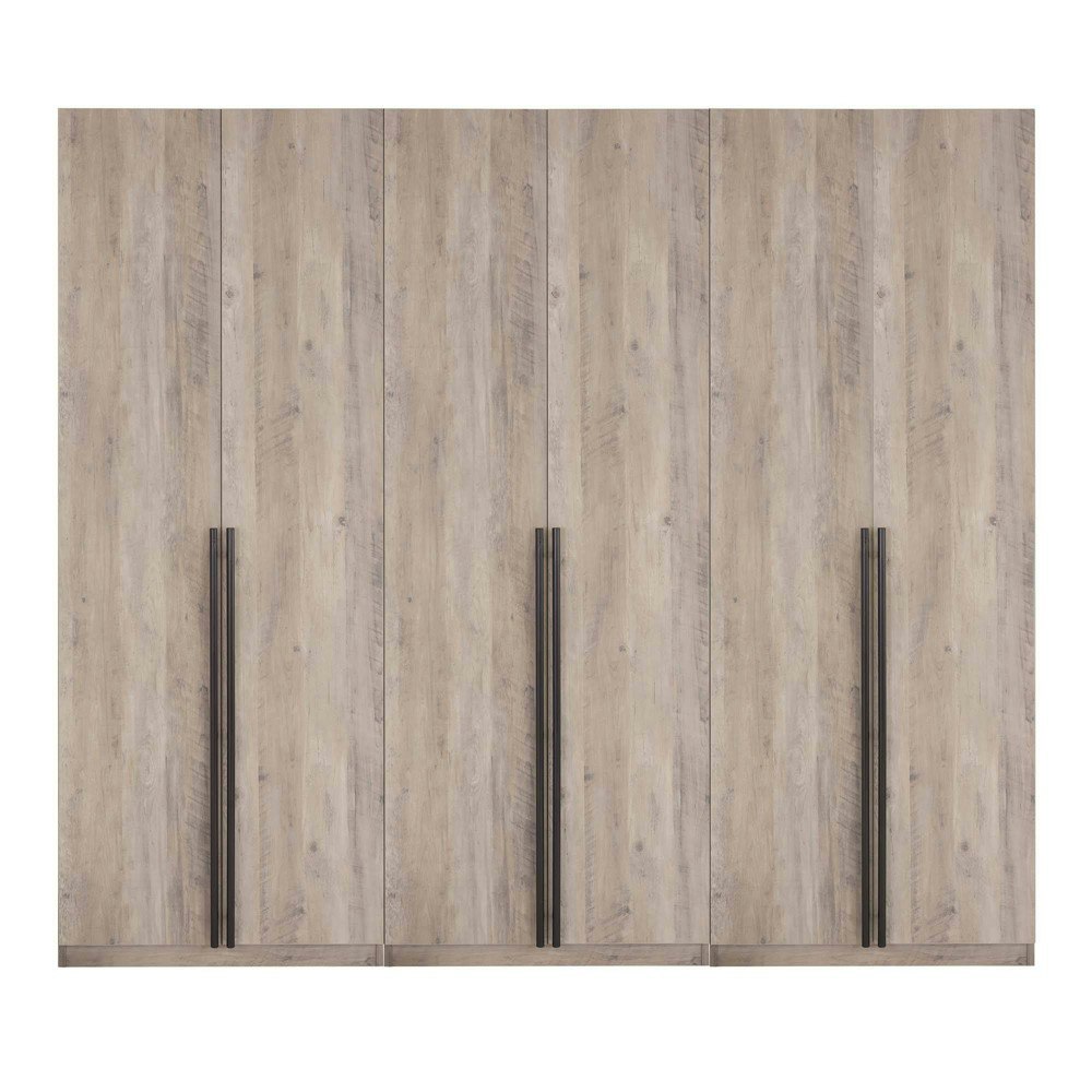 Manhattan Comfort Lee 2-Door 4-Shelf Wardrobe Closet 3-Piece Set: $1,534.99