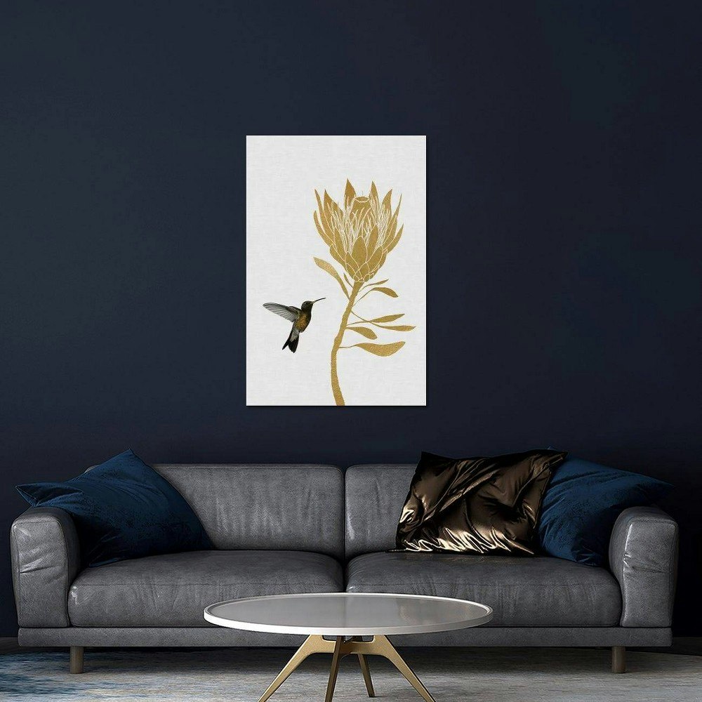 iCanvas 48"x32" Hummingbird and Flower II Canvas Print Wall Art: $204.99 iCanvas 48"x32" Hummingbird and Flower II Canvas Print Wall Art: $204.99