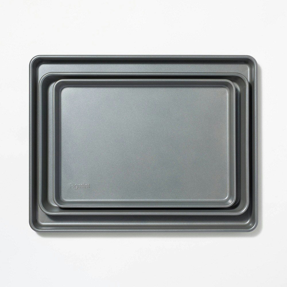 Figmint 3-Piece Nonstick Baking Sheet Set: $22 Figmint 3-Piece Nonstick Baking Sheet Set: $22