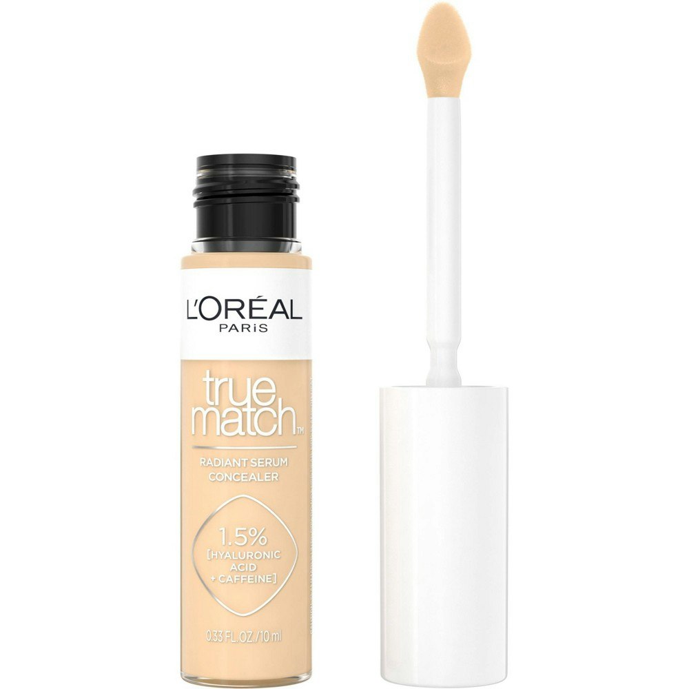 L'Oreal Paris True Match Radiant Serum Concealer 0.33 fl oz: $13.99 L'Oreal Paris True Match Radiant Serum Concealer 0.33 fl oz: $13.99
