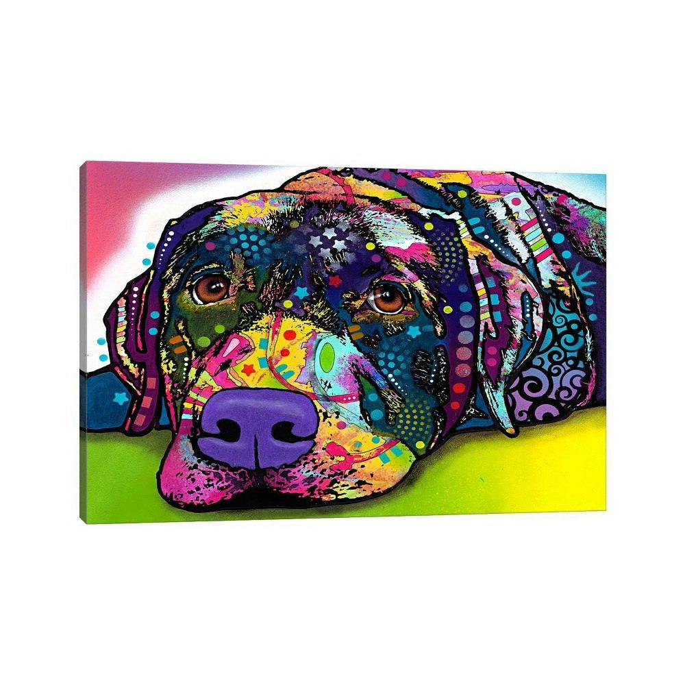 Dean Russo Savvy Labrador 18" x 26" Canvas Art: $82.99 Dean Russo Savvy Labrador 18" x 26" Canvas Art: $82.99