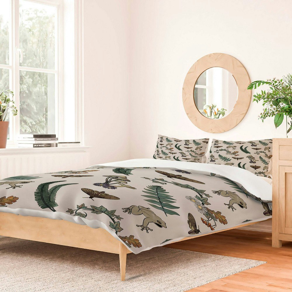 Deny Designs Emanuela Carratoni Cottagecore King Duvet Cover and Sham Set: $229