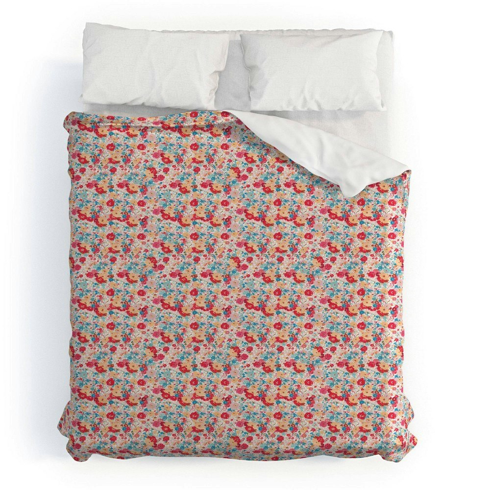 Deny Designs Alison Janssen King 3-Piece Floral Duvet Cover Set: $223.99