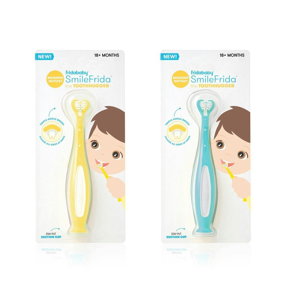 Frida Baby SmileFrida Toddler Manual Toothbrush 2-Pack: $11.99 Frida Baby SmileFrida Toddler Manual Toothbrush 2-Pack: $11.99