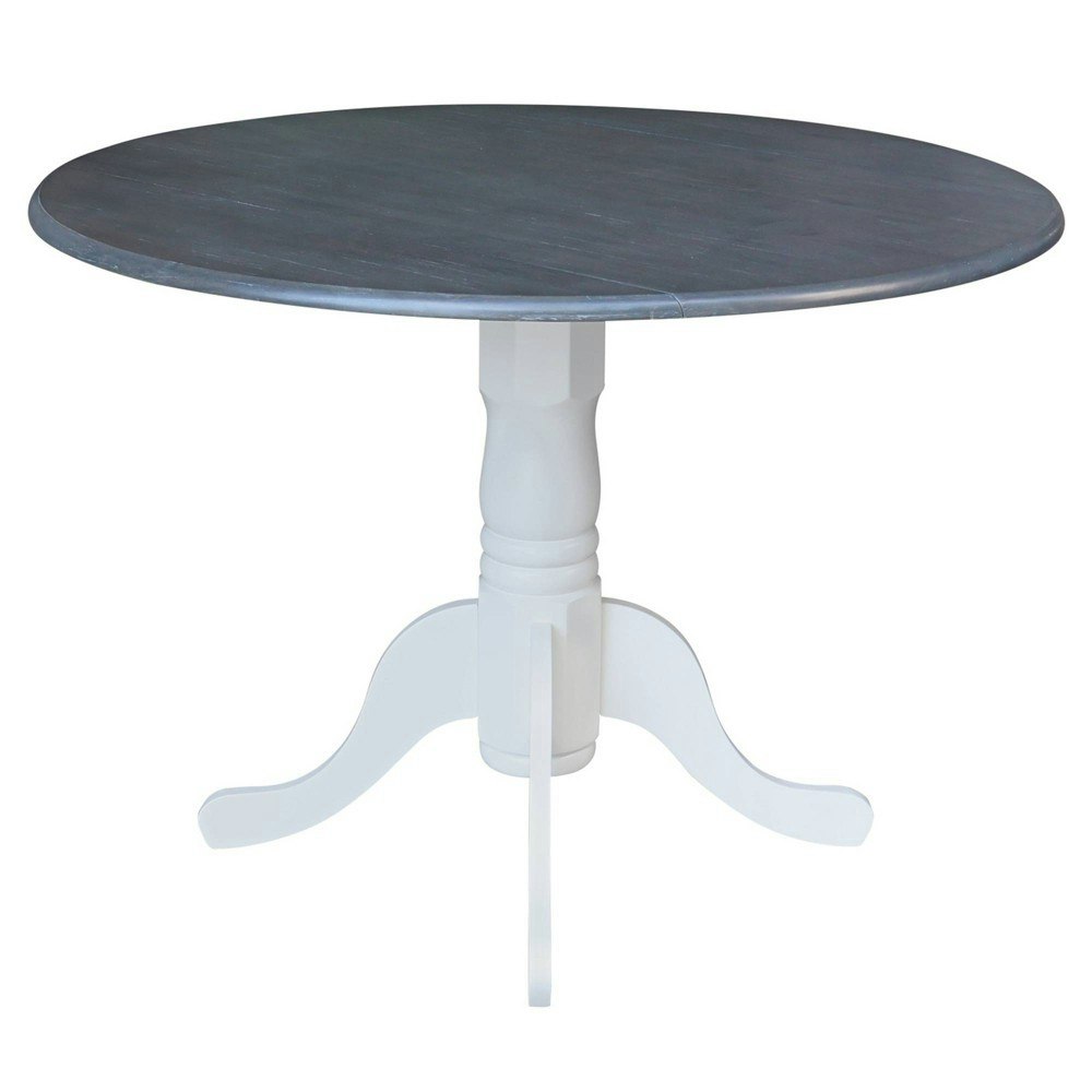 International Concepts 42-Inch Mason Round Drop Leaf Dining Table: $265.99 International Concepts 42-Inch Mason Round Drop Leaf Dining Table: $265.99