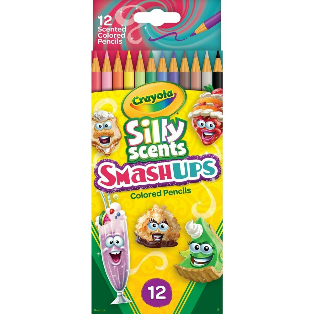 Crayola 12-Count Silly Scents Colored Pencils: $3.99