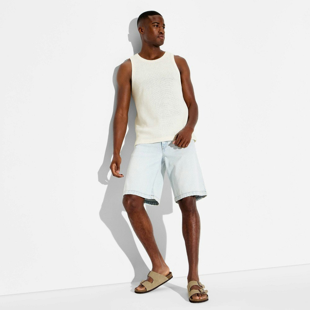 Men's Open Work Tank Top: $20 Men's Open Work Tank Top: $20