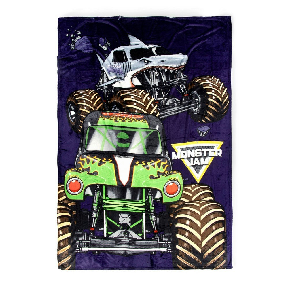 Monster Jam Twin Bed Blanket: $26.99 Monster Jam Twin Bed Blanket: $26.99