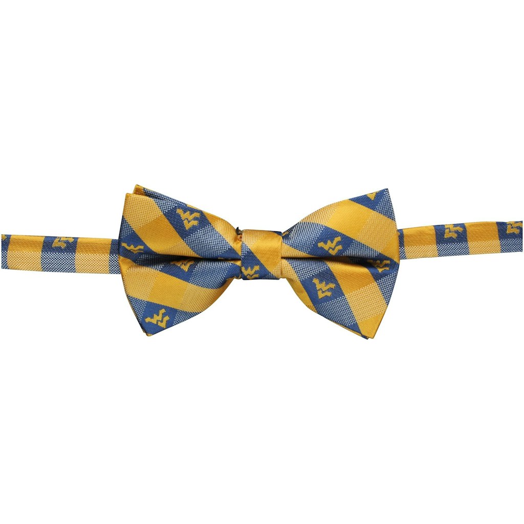 West Virginia Mountaineers Check Bow Tie: $24.99 West Virginia Mountaineers Check Bow Tie: $24.99