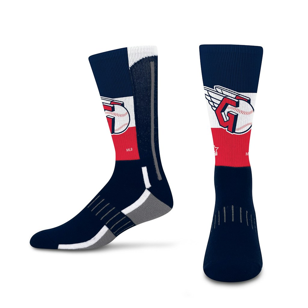 Cleveland Guardians Youth Phenom Neo Streak Socks: $21.99