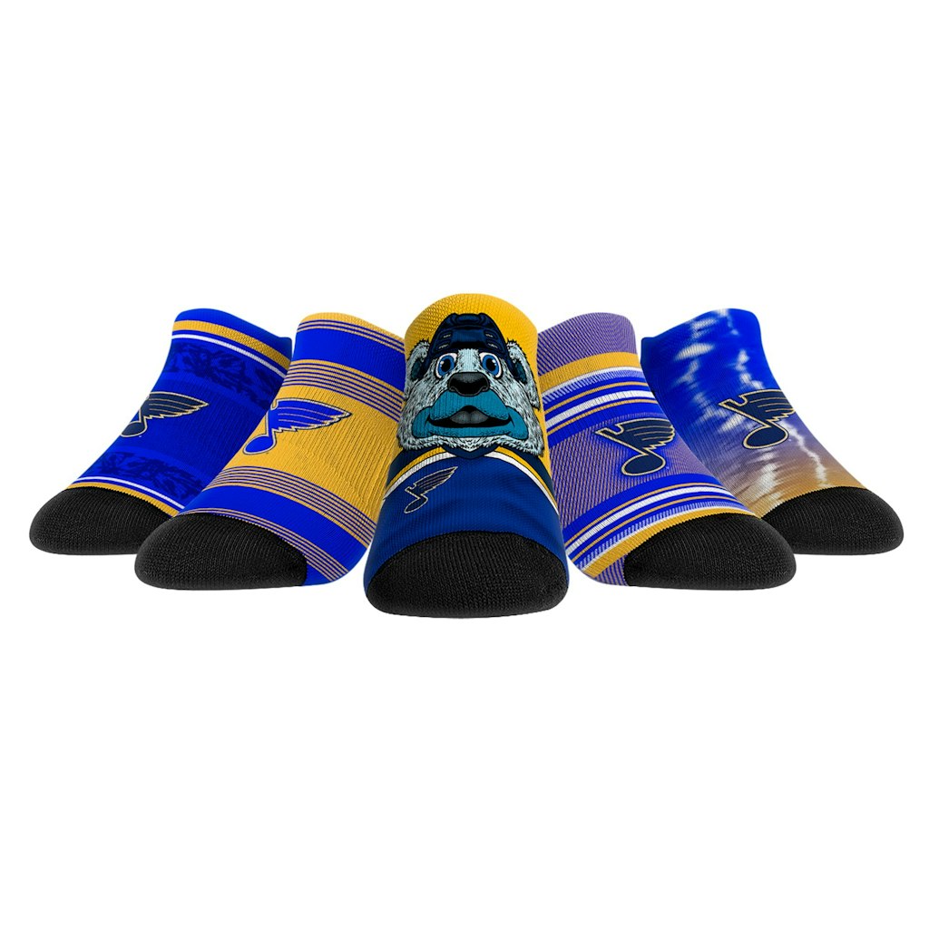Rock Em St. Louis Blues Low-Cut Socks 5-Pack: $69.99 Rock Em St. Louis Blues Low-Cut Socks 5-Pack: $69.99