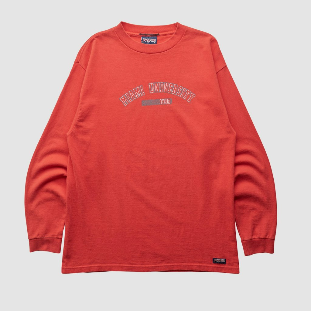Miami University RedHawks Jansport Long Sleeve T-Shirt: $34.99 Miami University RedHawks Jansport Long Sleeve T-Shirt: $34.99