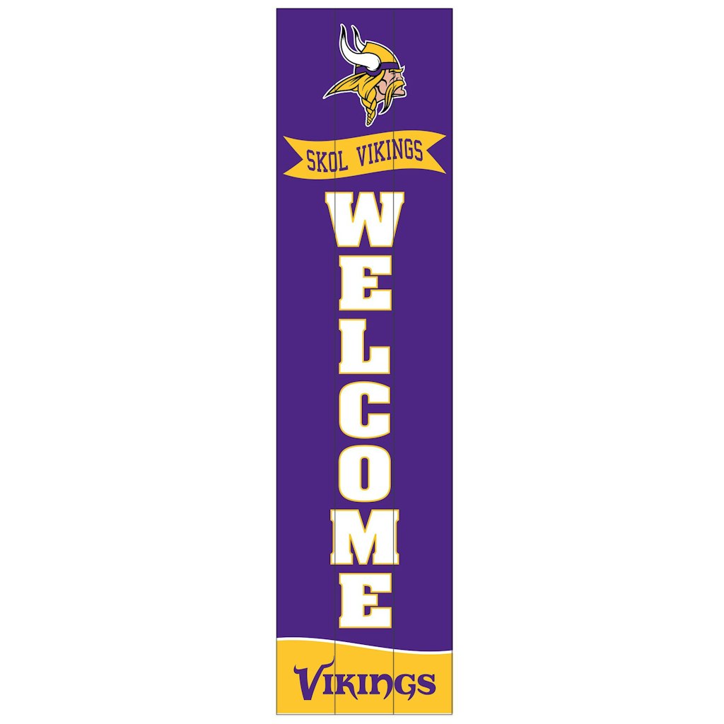 Minnesota Vikings 47-Inch Leaner Fan Sign: $82.99 Minnesota Vikings 47-Inch Leaner Fan Sign: $82.99