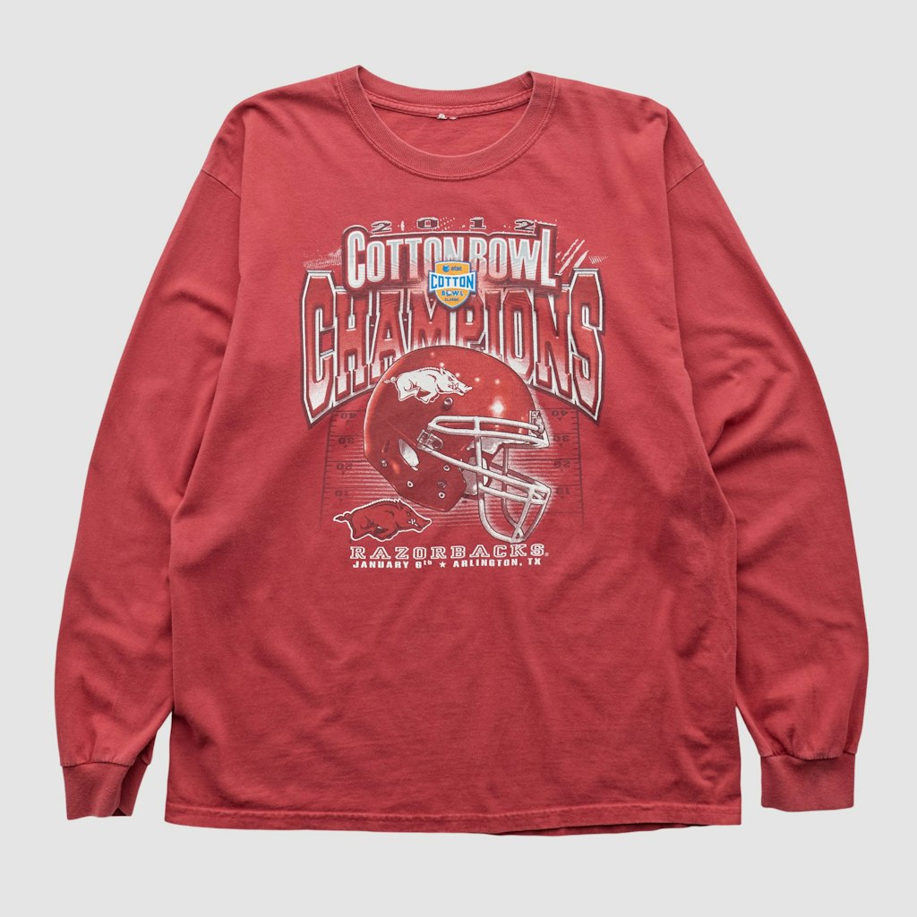 Arkansas Razorbacks 2012 Long Sleeve T-Shirt: $44.99 Arkansas Razorbacks 2012 Long Sleeve T-Shirt: $44.99