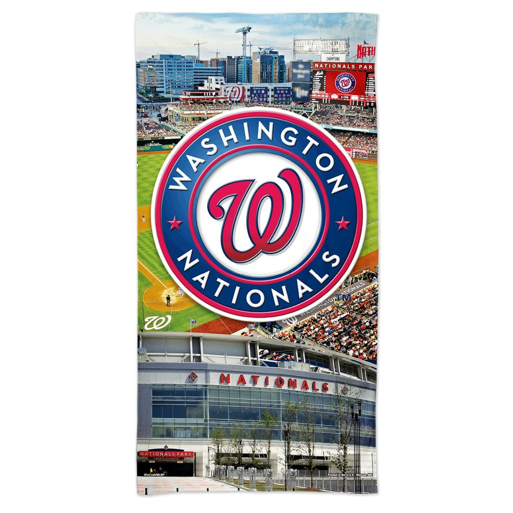 WinCraft Washington Nationals 30" x 60" Beach Towel: $34.99