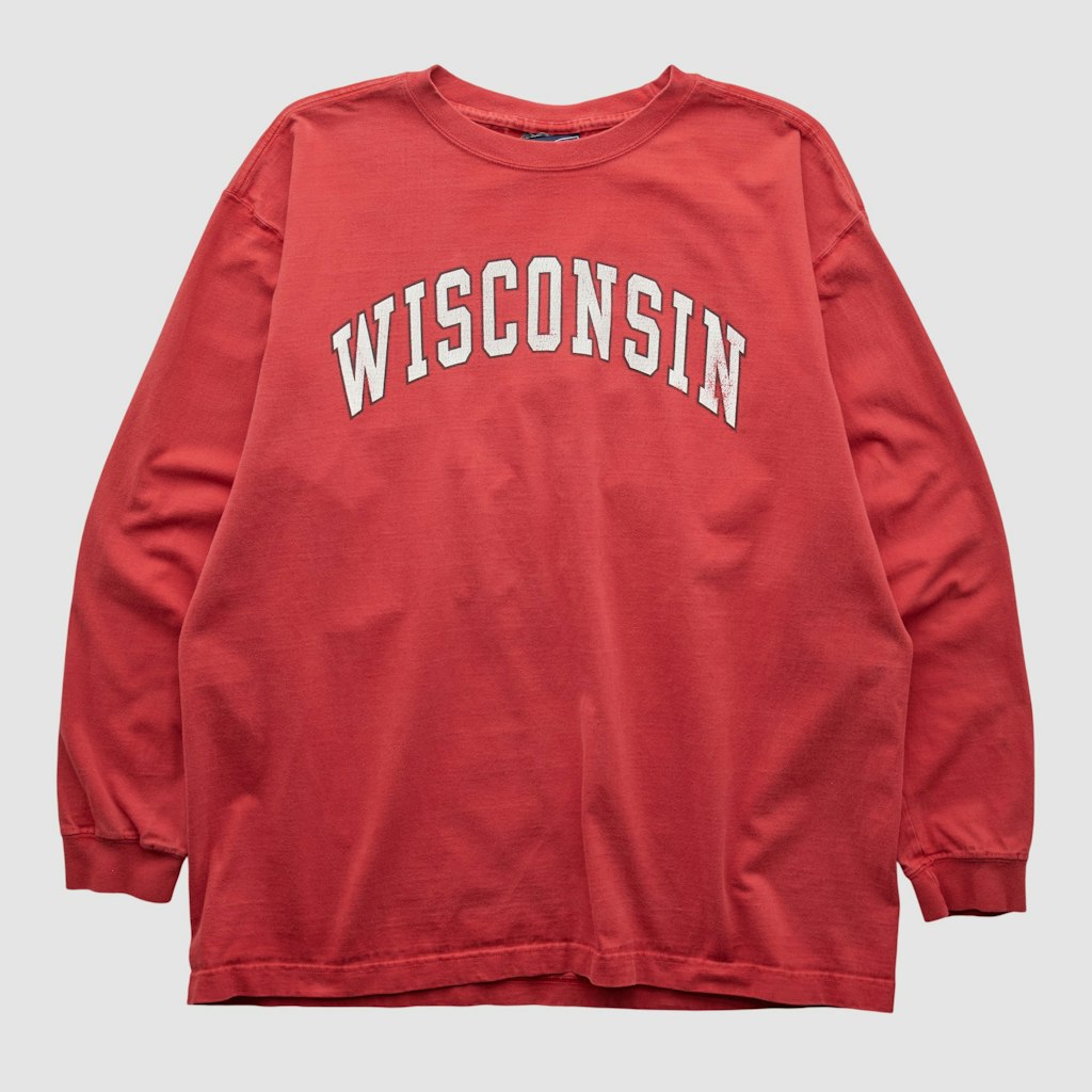 Fanatics Real Vintage Wisconsin Badgers Jansport Long Sleeve T-Shirt: $39.99 Fanatics Real Vintage Wisconsin Badgers Jansport Long Sleeve T-Shirt: $39.99