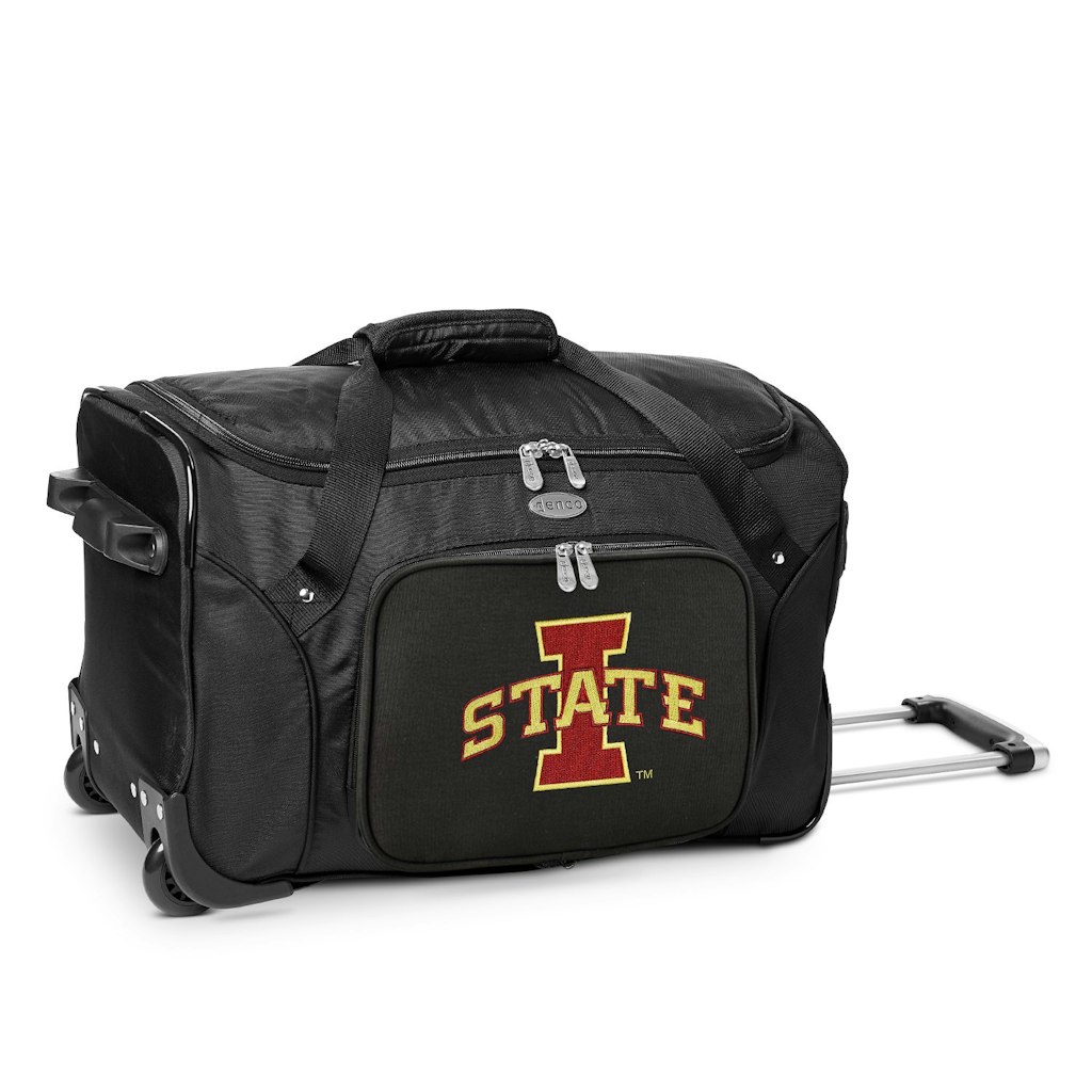 Mojo Iowa State Cyclones 22-Inch 2-Wheeled Duffel Bag: $139.99 Mojo Iowa State Cyclones 22-Inch 2-Wheeled Duffel Bag: $139.99