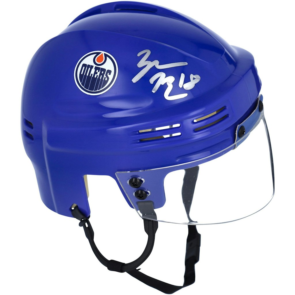 Zach Hyman Edmonton Oilers Autographed Mini Helmet: $79.99 Zach Hyman Edmonton Oilers Autographed Mini Helmet: $79.99
