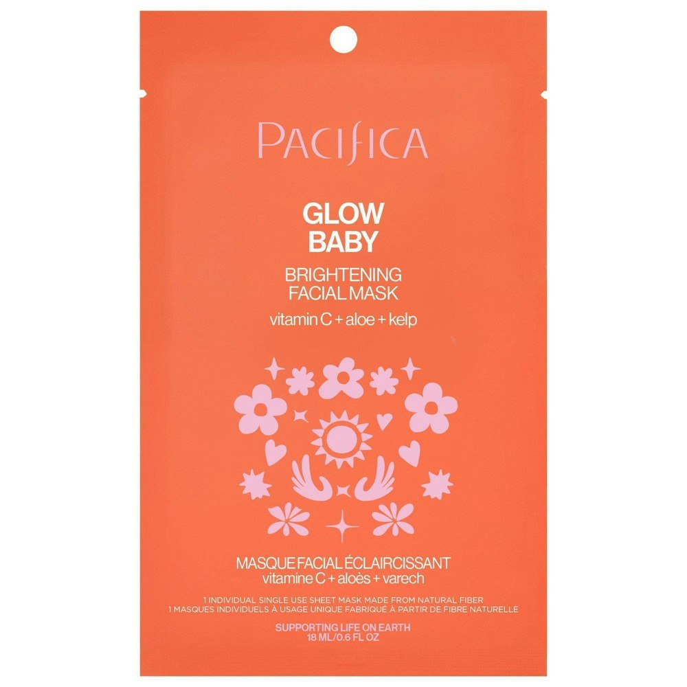 Pacifica Glow Baby Brightening Facial Mask: $4.99 Pacifica Glow Baby Brightening Facial Mask: $4.99