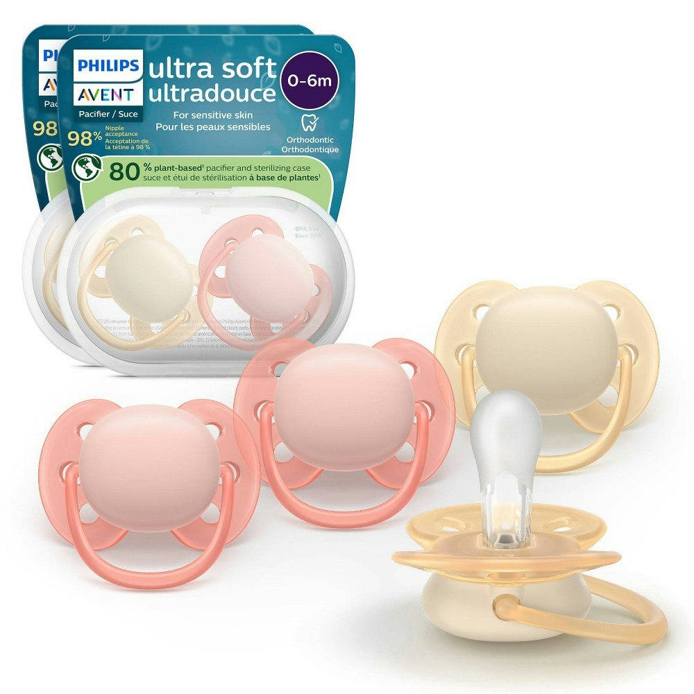 Philips Avent Ultra Soft Pacifier 0-6m 4-Pack: $13.89 Philips Avent Ultra Soft Pacifier 0-6m 4-Pack: $13.89