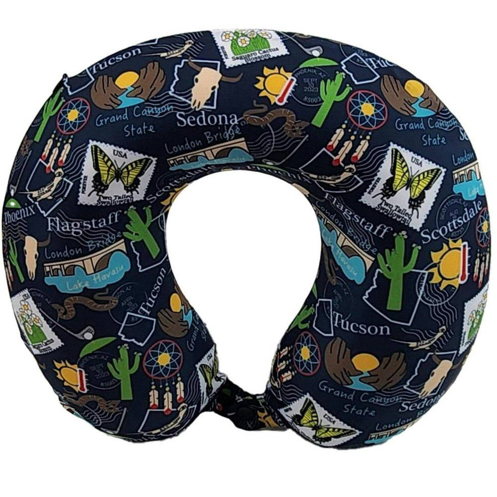 Wolf Arizona State Souvenir Memory Foam Travel Neck Pillow: $19.99 Wolf Arizona State Souvenir Memory Foam Travel Neck Pillow: $19.99