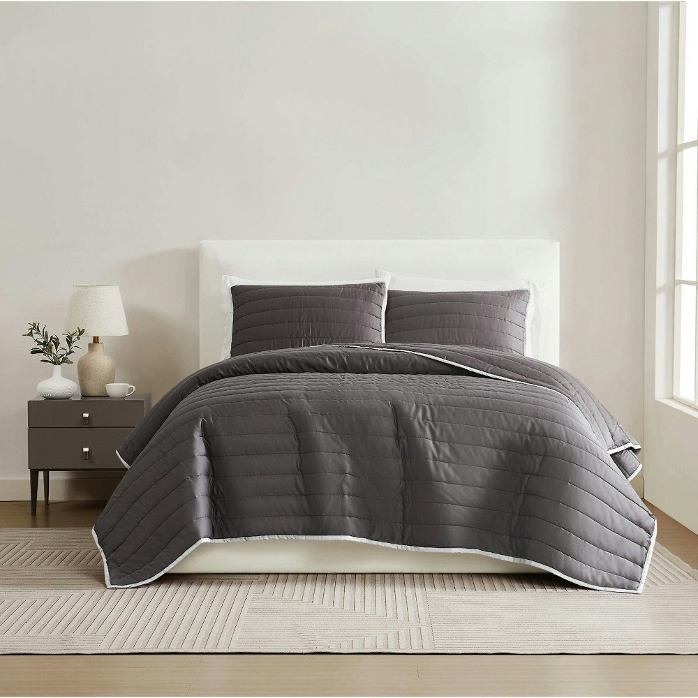 Christian Siriano Full/Queen Cotton Sateen Quilt Set 3-Piece: $74.99
