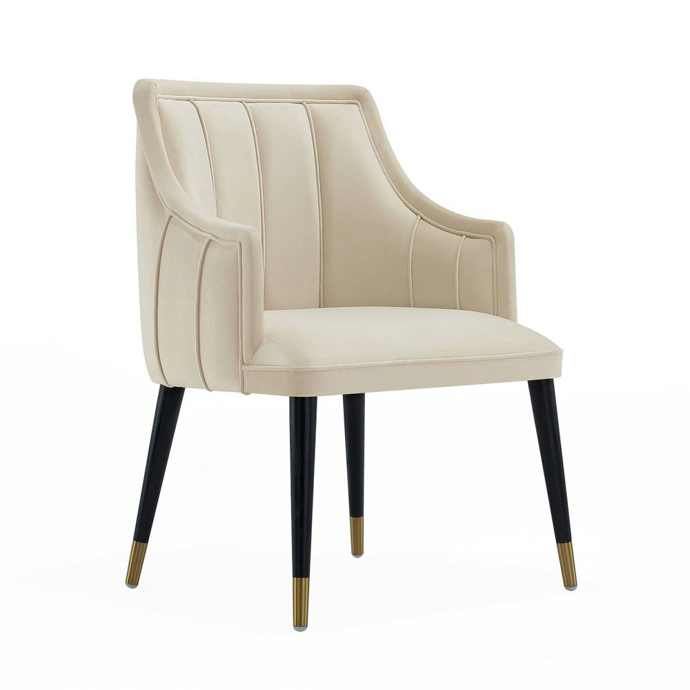 Manhattan Comfort Eda Velvet Dining Armchair: $428.99
