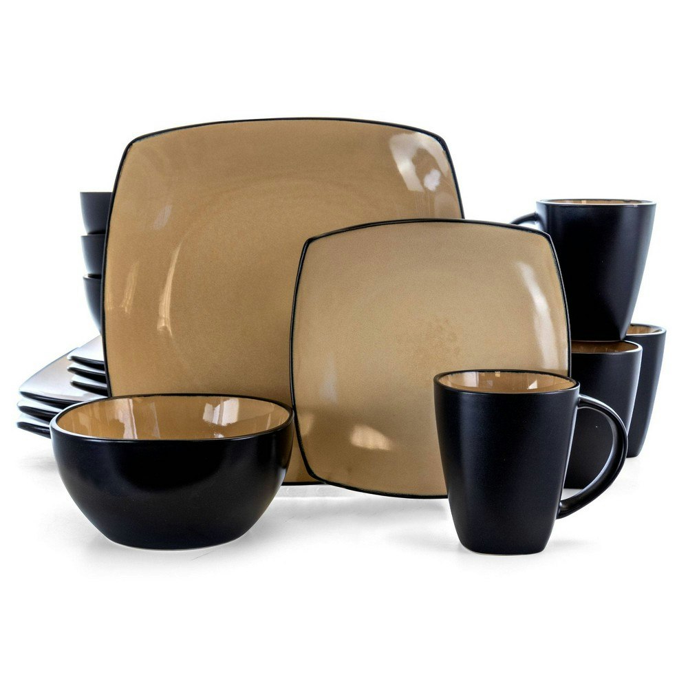 Gibson Soho Lounge 16-Piece Stoneware Dinnerware Set: $71.99 Gibson Soho Lounge 16-Piece Stoneware Dinnerware Set: $71.99