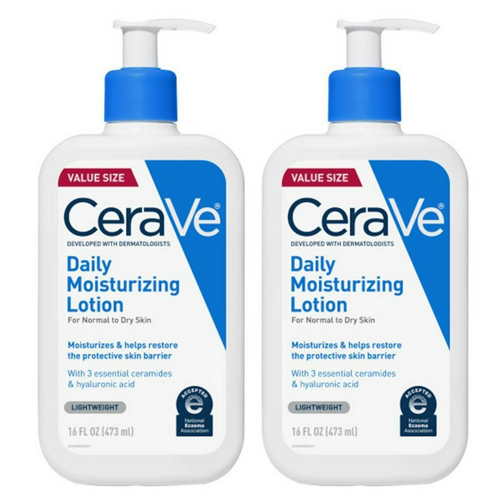Cerave Daily Moisturizing Lotion 16-ounce 2-Pack: $32.28 Cerave Daily Moisturizing Lotion 16-ounce 2-Pack: $32.28