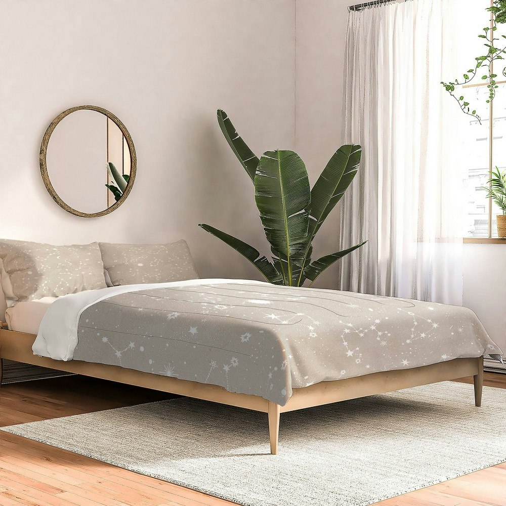 Deny Designs Iveta Abolina Starry Night King Comforter and Sham Set: $259.99