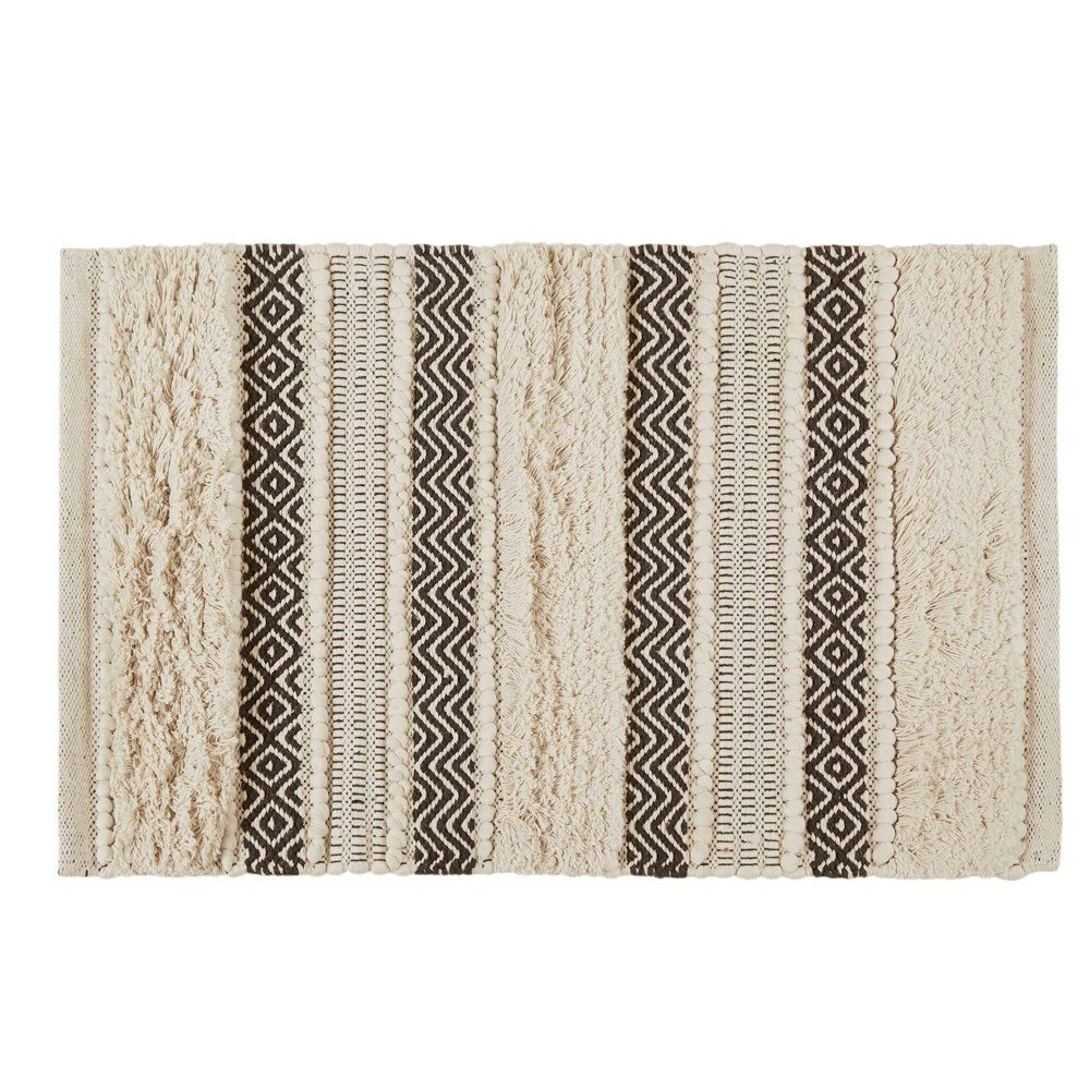 Ink+Ivy 20"x32" Asher Woven Texture Striped Bath Rug: $22.49 Ink+Ivy 20"x32" Asher Woven Texture Striped Bath Rug: $22.49