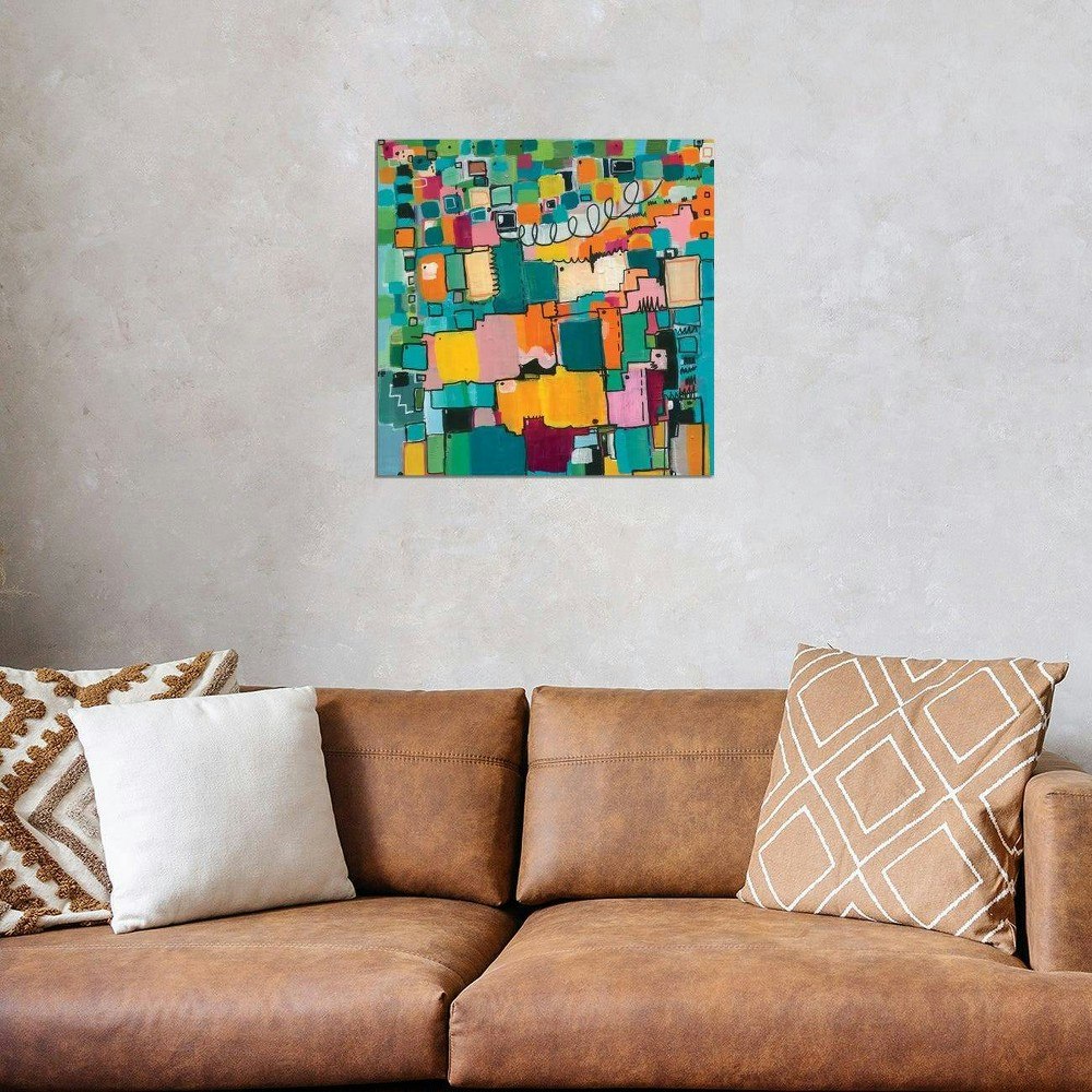 iCanvas 18"x18" Afternoon Delight by Leah Nadeau Canvas Print: $49.99 iCanvas 18"x18" Afternoon Delight by Leah Nadeau Canvas Print: $49.99