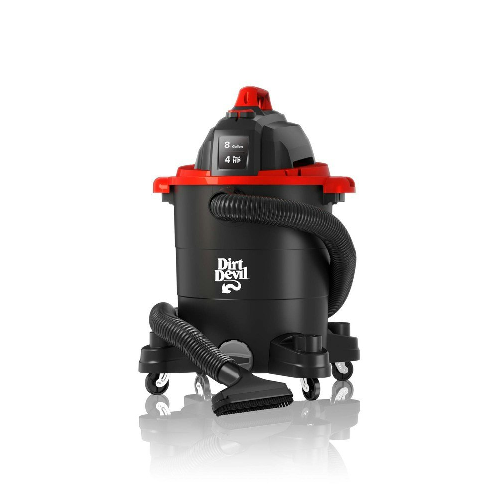 Dirt Devil 8-Gallon Wet and Dry Vacuum: $109.99 Dirt Devil 8-Gallon Wet and Dry Vacuum: $109.99