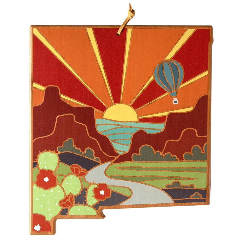 Totally Bamboo New Mexico Summer Stokes 11.75" x 13.5" Cutting Board: $39.99 Totally Bamboo New Mexico Summer Stokes 11.75" x 13.5" Cutting Board: $39.99