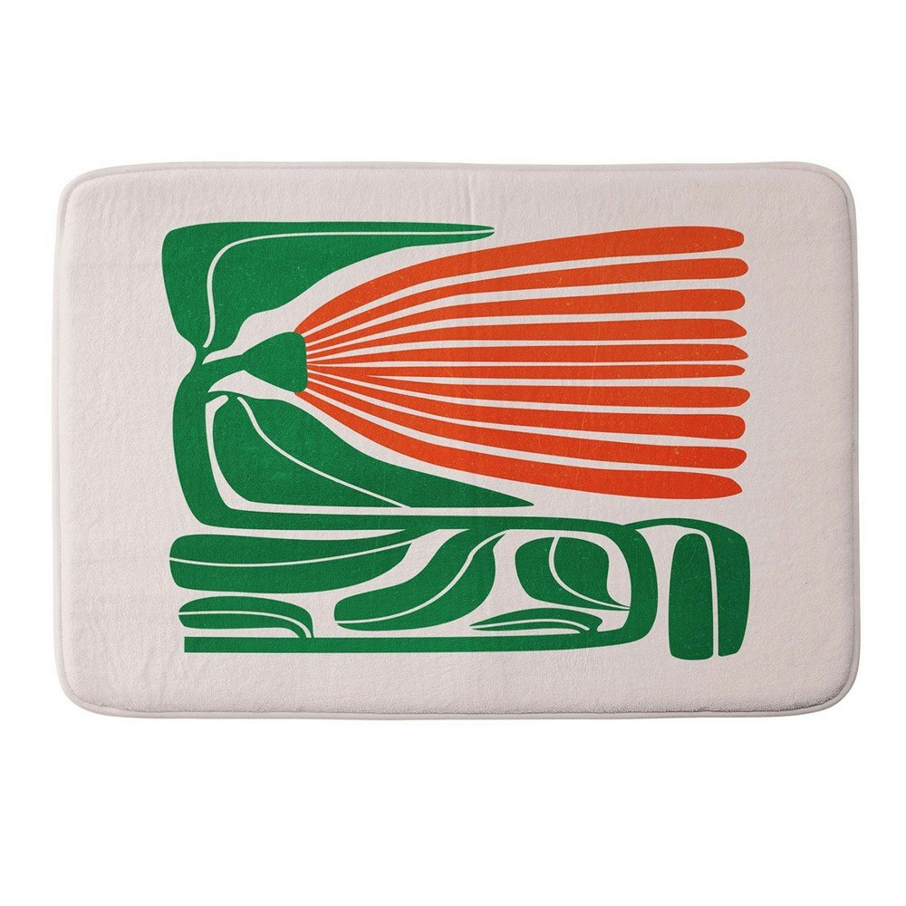 Ayeyokp Pippin Ferns Memory Foam Bath Rug: $60.99 Ayeyokp Pippin Ferns Memory Foam Bath Rug: $60.99