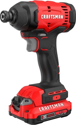 Craftsman Cordless 1/4" Impact Driver Kit for $59 + free shipping