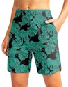 Viodia Women's 7" High-Waisted Swim Board Shorts for $10 + free shipping w/ Prime