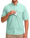 Betbo Men's Short Sleeve Fishing Shirt for $13 + free shipping w/ Prime