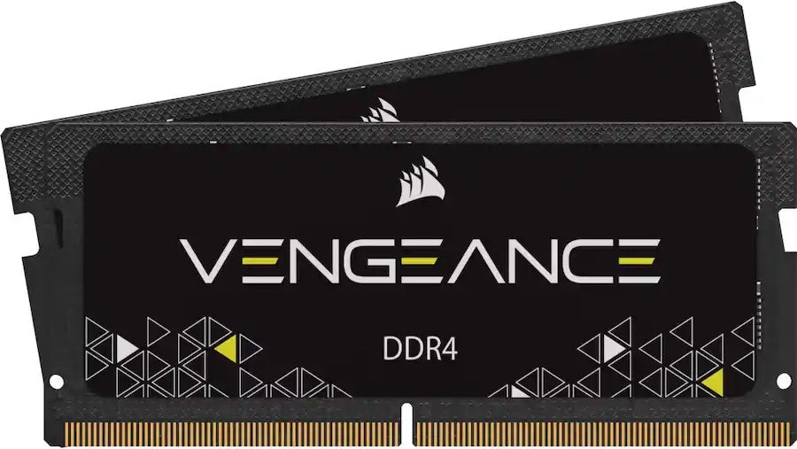 Corsair Vengeance 32GB (2x16GB) DDR4 3200MHz Laptop Memory: $200