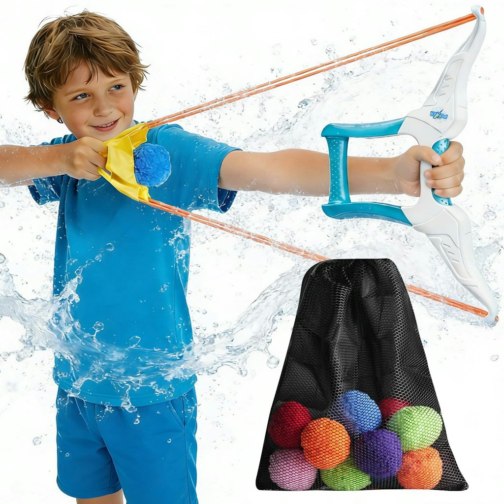 Water Balloon Launcher Slingshot w/ 12 Reusable Water Balloons: $10.49 Water Balloon Launcher Slingshot w/ 12 Reusable Water Balloons: $10.49