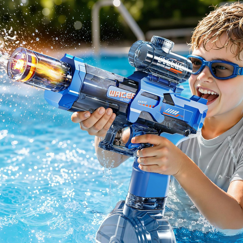 Electric Water Gun Blaster: $7.49