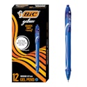 BIC Gelocity Quick Dry Medium Point Blue Gel Pens 12-Pack for $4.90 + free shipping w/ Prime
