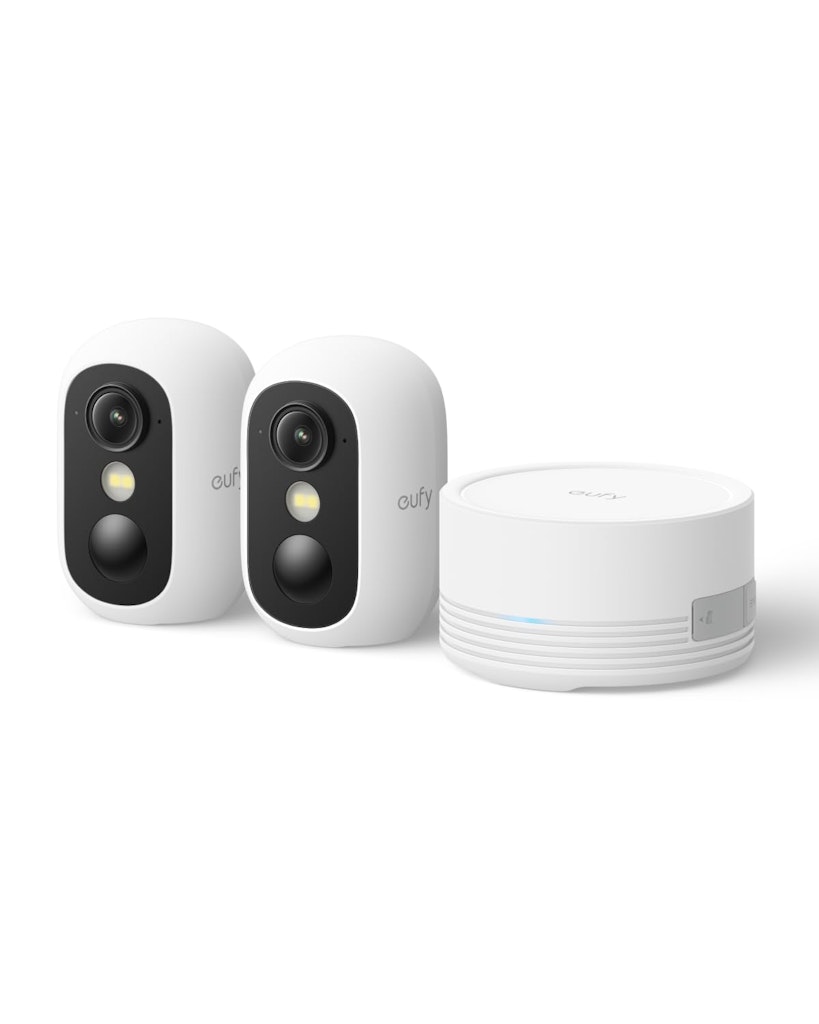 eufyCam C35 1080p 2-Cam Security Camera Kit: $130