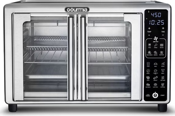 Gourmia French Door 6-Slice Digital Toaster Oven Air Fryer: $89