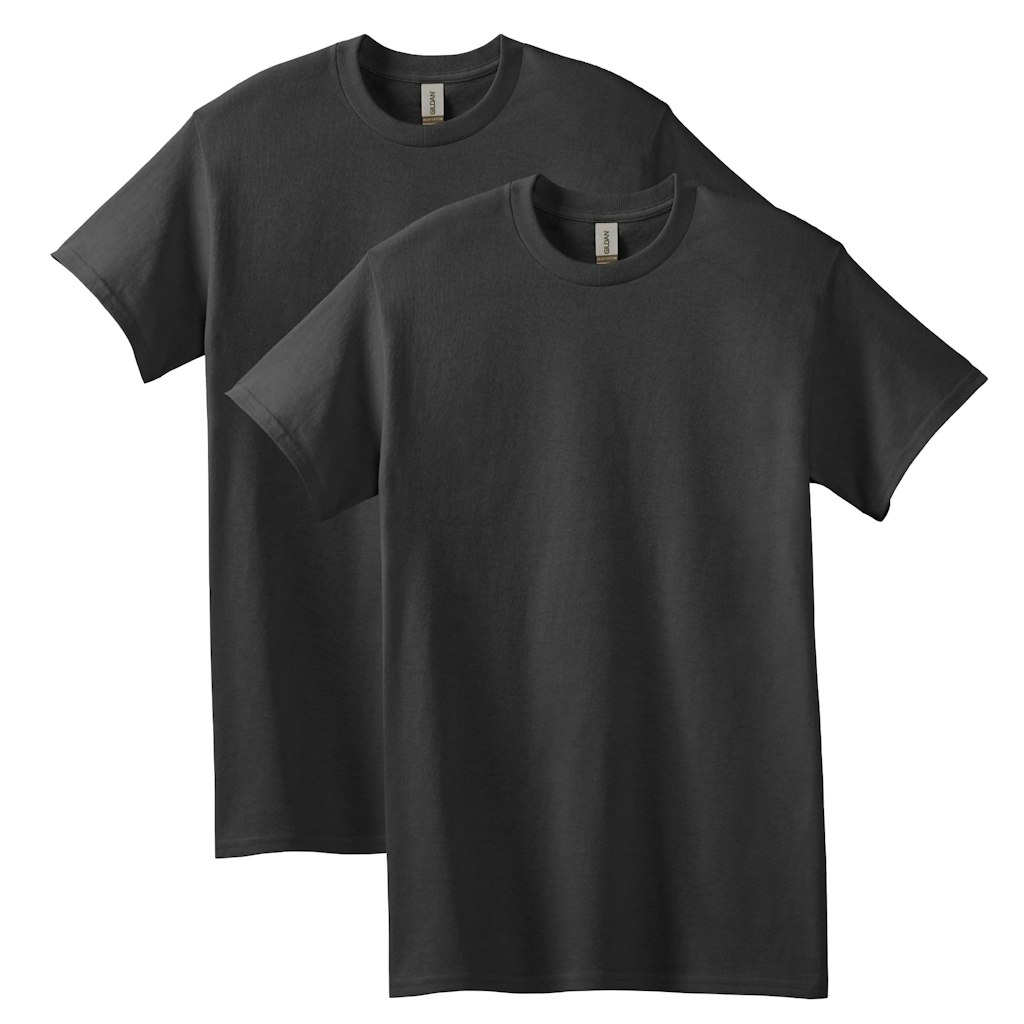 Gildan Adult Heavy Cotton T-Shirt 2-Pack: $6.26