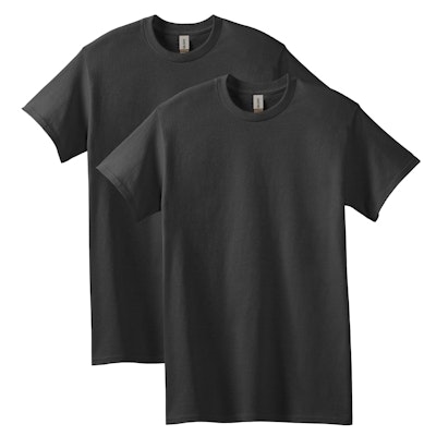 Gildan Adult Heavy Cotton T-Shirt 2-Pack for $6 + free shipping w/ Prime