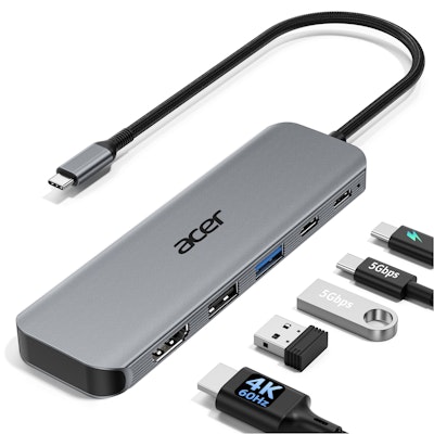 Acer 5-in-1 USB-C to HDMI Hub Adapter for $16 w/ Prime + free shipping