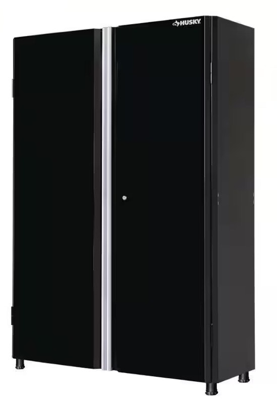Husky 72" x 48" x 18.3" 3-Shelf Steel Freestanding Cabinet: $340 Husky 72" x 48" x 18.3" 3-Shelf Steel Freestanding Cabinet: $340