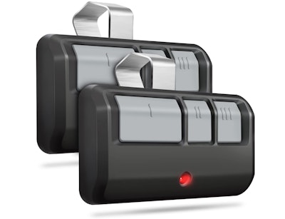 Universal Replacement Garage Door Opener Remote 2-Pack for $12 + free shipping w/ Prime